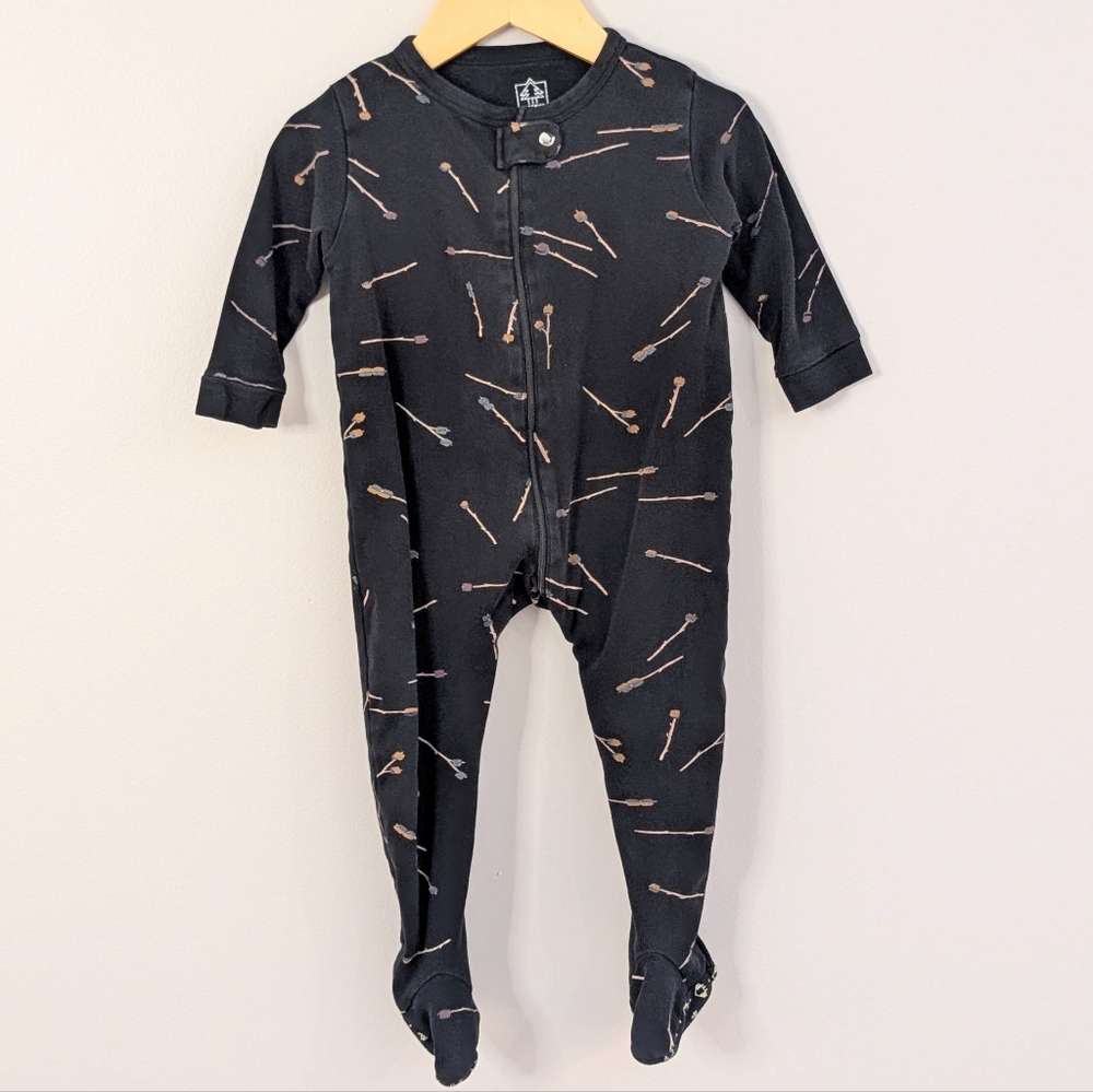 Arborist Black S’mores Sleeper (12–18m)